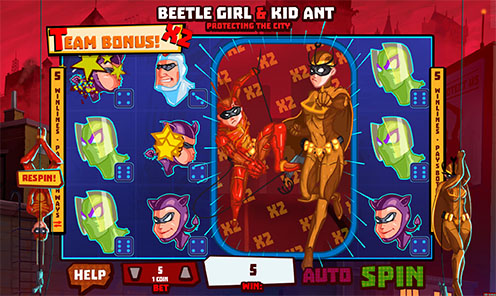 Beetle Girl Dice Respin