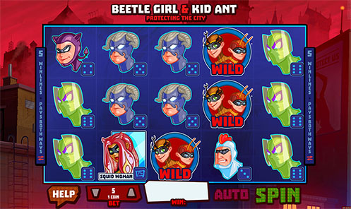 Beetle Girl Dice Wild Bousculade