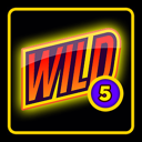 Symbole Sticky Wild de Funky Five Dice